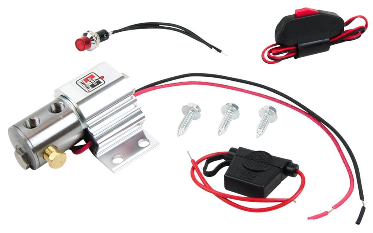 HURST With Stainless Valve Hurst Billet Aluminium Line Lock Roll/Control Kit HU1745000 SR