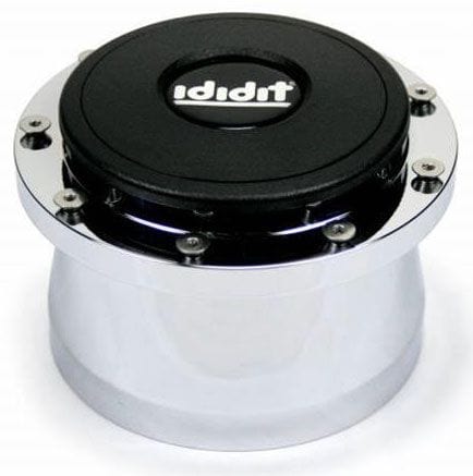 IDIDIT Brushed ALuminium Finish Ididit 9-Bolt Steering Wheel Adapter (No Horn) ID2201300030 SR
