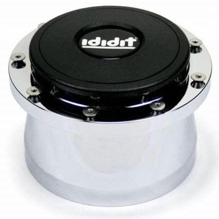 IDIDIT Chrome Finish Ididit 9-Bolt Steering Wheel Adapter (No Horn) ID2201300020 SR