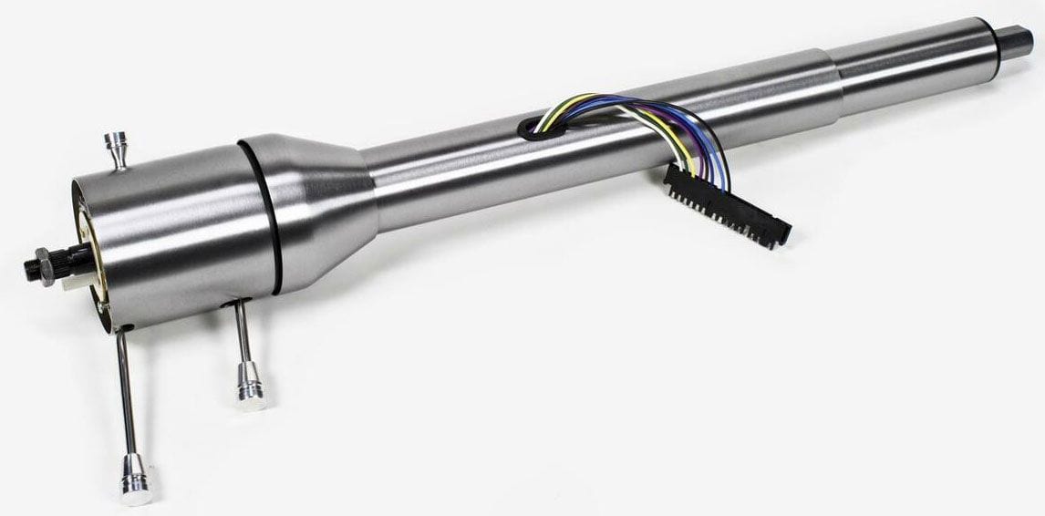 IDIDIT Chrome Finish With 1" DD Shaft Ididit 1955-56 Chev RHD Tilt Steering Column ID1260550020 SR