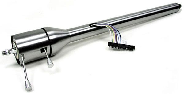 IDIDIT Chrome Finish With 1" DD Shaft Ididit 30" LHD Collapsible Tilt Steering Column ID1300300020 SR