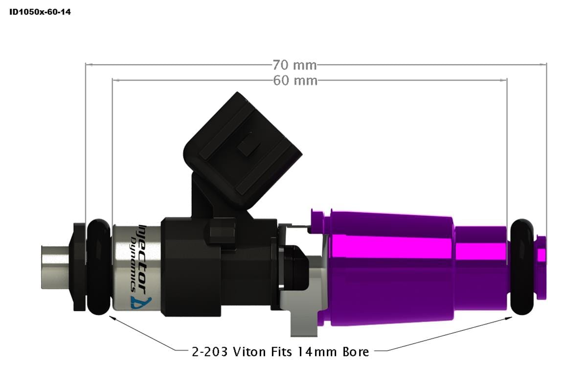 Injector Dynamics Injector Dynamics ID1050x Fuel Injectors 1050.60.14.14.6 SR