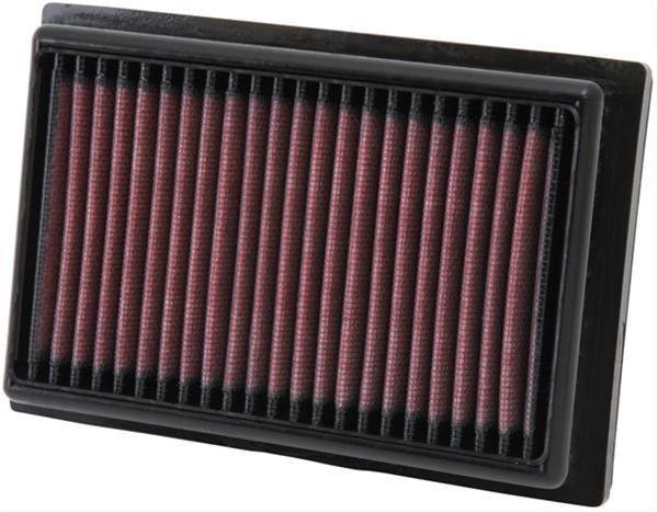 K&N Fits 2012-2020 Toyota Prius, C-HR 1.8L & Yaris 1.0L/1.3L Hybrid (A1835) - KN33-2485 K&N K&N Replacement Panel Filter KN33-2485 SR