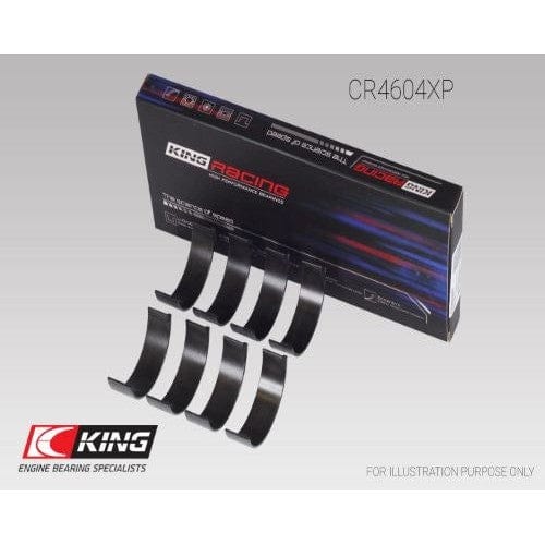 King Bearings King Bearings XP Race Rod Bearings STD (with Tang) for Mazdaspeed 3 2.3L L3-VDT MZR Turbo (55mm Housing Bore) CR4604XP SR