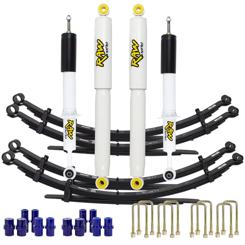 Lift Junkie Lift Kits LK-CRUISER75A-R - LIFT KIT TOY LANDC 75 SER SR