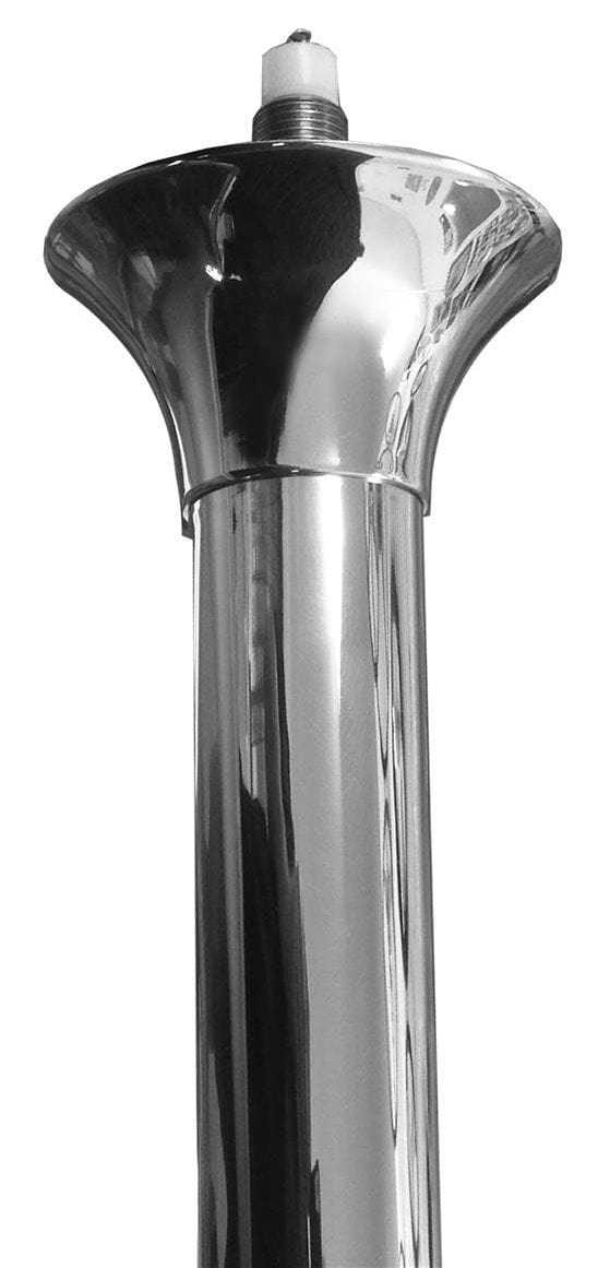 LIMEWORKS Polished 33" Long, 1-1/2 Tube With Horn Lime Works Banjo Style Steering Column LWDB33P112 SR