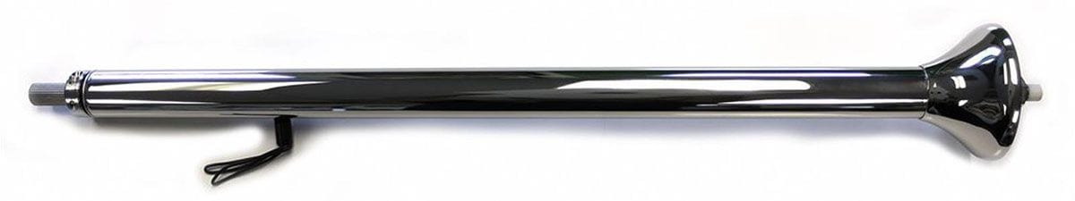LIMEWORKS Polished 33" Long, 1-1/2 Tube With Horn Lime Works Forty Style Steering Column LWDF33P112 SR