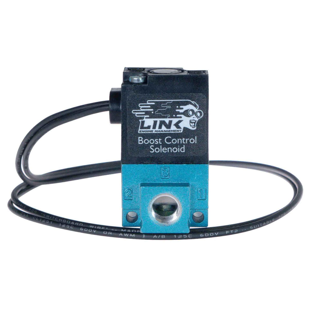 Link ECU Boost Controllers Boost Control Solenoid - 3 Port 101-0015 Link ECU Boost Control Solenoid - 3 Port 3BCS (101-0015) SR