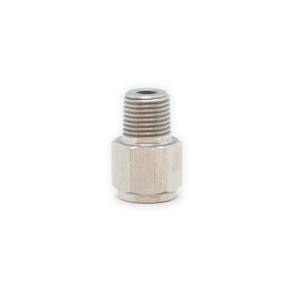 Link ECU Sender & Sensors Adapter M10 x 1 Female to 1/8 NPT Male Link ECU Adapter M10 x 1 Female to 1/8 NPT Male (101-0193) SR