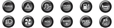 Link ECU CAN Keypad Insert - Increase Boost (101-0252)