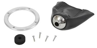 LOKAR 5-1/4OD x 4"ID Lokar Classic Shifter Boot with Billet Boot Ring LK-70-BCLB SR