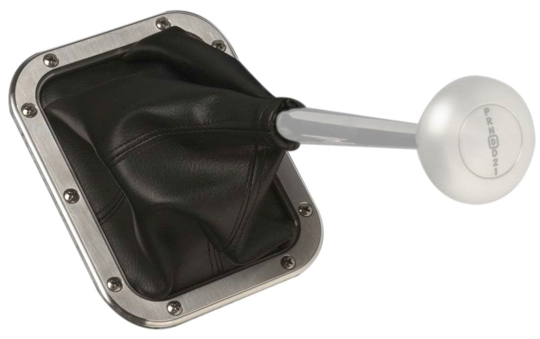 LOKAR 6-3/4 x 5-1/4OD x 5-1/2" x 4"ID Lokar Billet Rectangular Boot Ring with Boot LK-70-BFMB SR