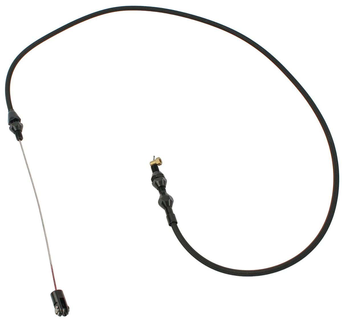 LOKAR Black Stainless Steel Housing Lokar 36" LS1/Ramjet Hi-Tech Accelerator Cable LK-XTC-1000LS1 SR
