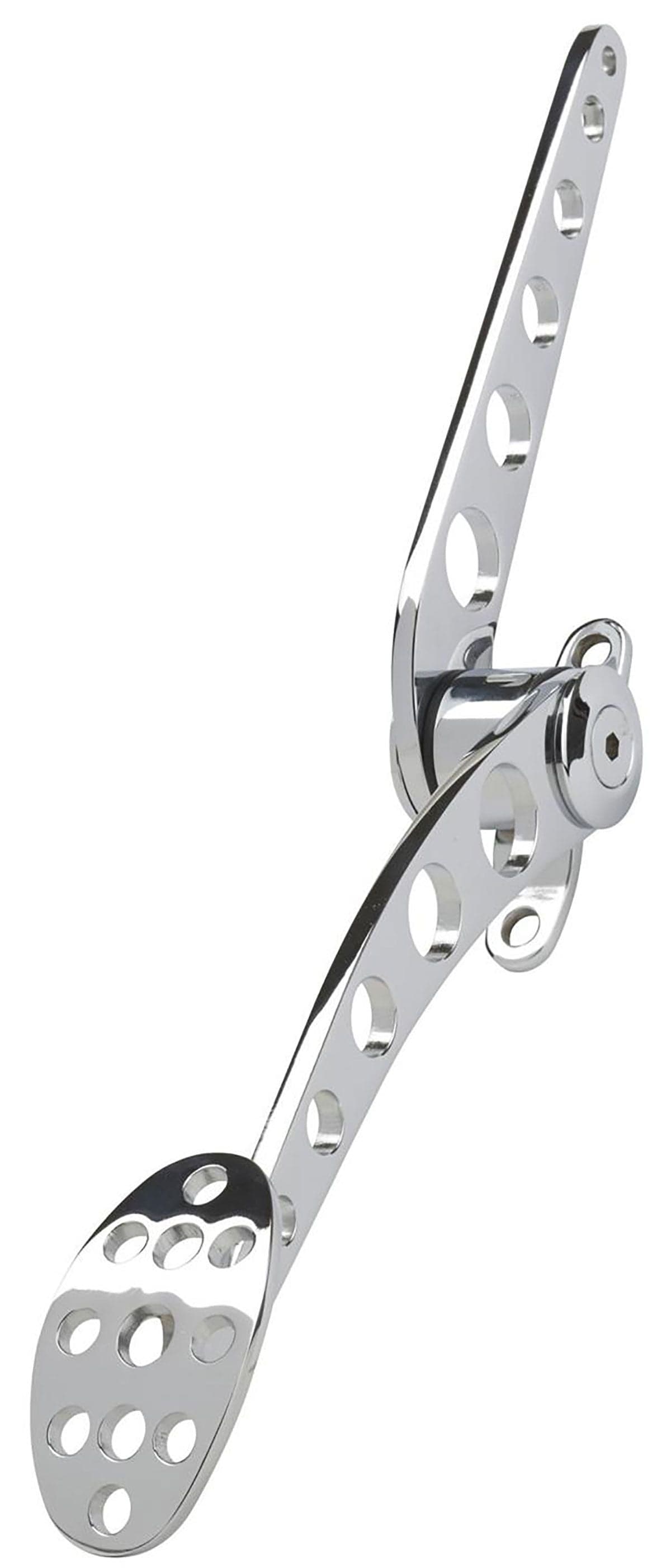 LOKAR Drilled Lokar Lakester Steel Accelerator Pedal - Chromed LK-BAG-6151 SR