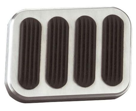 LOKAR Lokar XL Series Brake Pad with Rubber - Brushed Billet Aluminium LK-BFG-6013 SR