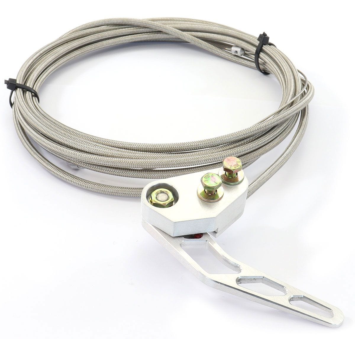 LOKAR Right Hand Design Lokar Hi-Teck Boot Release Cable Kit Stainless Steel Housing LK-TR1200HT-RH SR