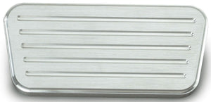 Lokar Automatic Power Brake Pad - Brushed Billet Aluminium LK-BAG-6077