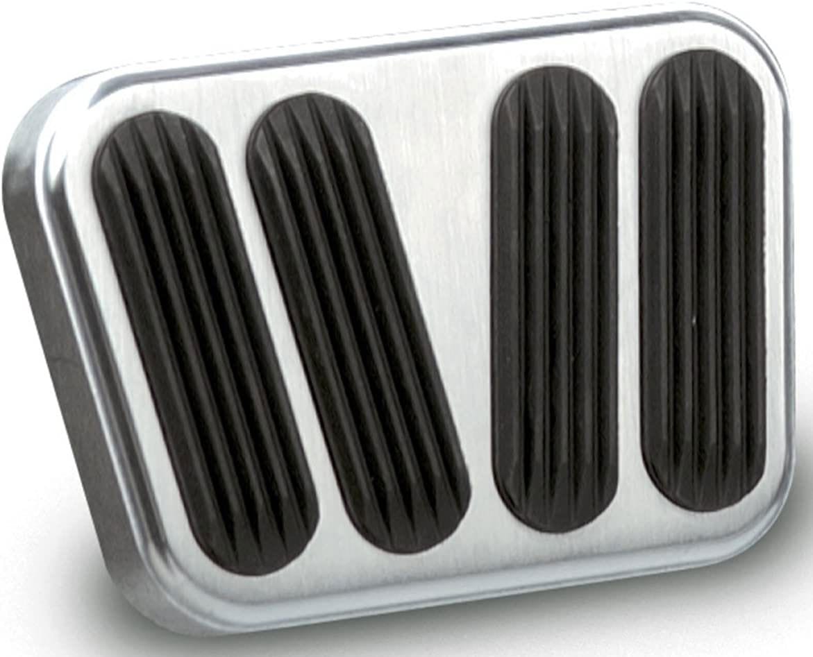 LOKAR Suit 1955-1957 Chevy Lokar Brake/Clutch Pad with rubber - Brushed Billet Aluminium LK-BAG-6076 SR