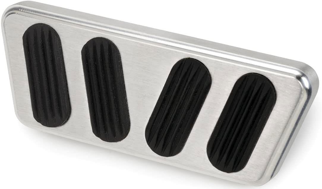 LOKAR Suit 1964-1968 Mustang Lokar Automatic Brake Pad with Rubber - Brushed Billet Aluminium LK-BAG-6123 SR