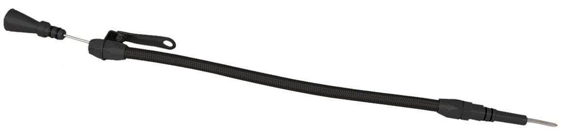 LOKAR Suit 302 Ford NA/Crate Engine Only - Push Into Pan Lokar Flexible Engine Dipstick Black Stainless Steel Housing LK-XED-5013 SR