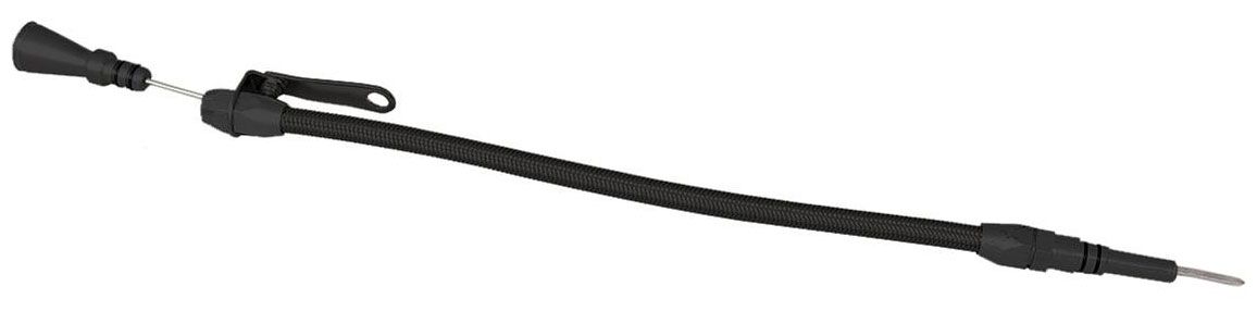 LOKAR Suit BB Chev Lokar Flexible Engine Dipstick Black Stainless Steel Housing LK-XED-5003 SR