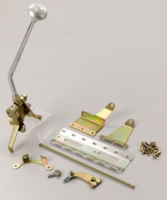 Lokar Suit C-4 Transmissions Lokar 16" Floor Mount Automatic Gear Stick with Billet Aluminium Gear Knob LK-ATS60C4B SR