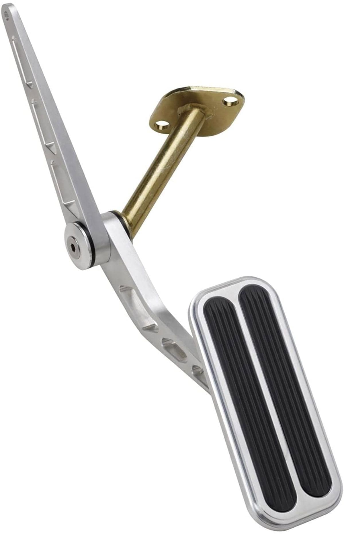 LOKAR Suit Camaro/Firebird 1967-1969 Lokar Accelerator Pedal Assembly with Rubber - Brushed Billet Aluminium LK-BAG-6096 SR