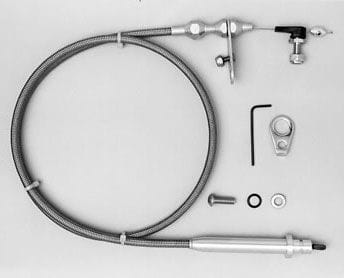 LOKAR Suit Ford FMX Transmissions Lokar Polished Hi-Tech Kick Down Kit LK-KDP-2FMXHT SR