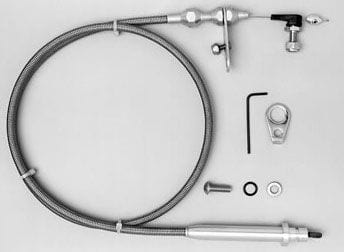 LOKAR Suit GM 4L60 Transmissions Lokar Polished Hi-Tech Kick Down Kit LK-KDP-24L60HT SR