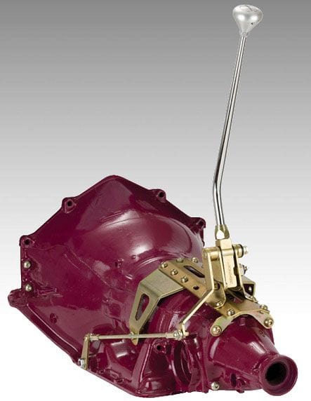 LOKAR Suit TH700R4 Transmissions Lokar 12" Floor Mount Automatic Gear Stick with Lokar Tapered Gear Knob LK-ATS6700CL SR