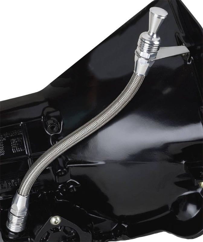 LOKAR Suit Transmission mount 700R4 Lokar Anchor-Tight Locking Transmission Dipstick - Polished LK-1211234 SR