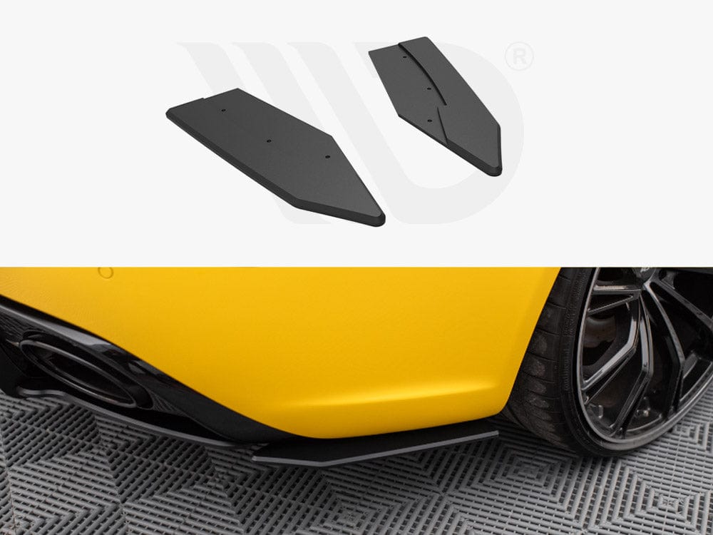 Maxton Design Black Street Pro Rear Side Splitters Audi RS4 B8 Maxton Design SR