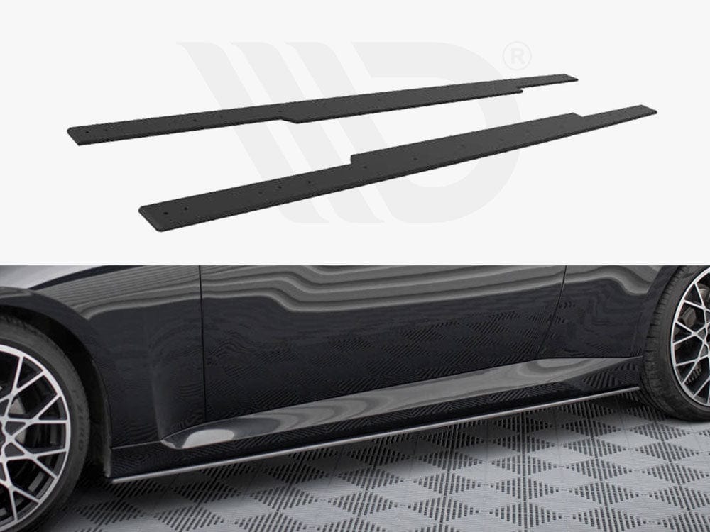 Maxton Design Black Street PRO Side Skirts Diffusers BMW 2 Coupe G42 Maxton Design SR