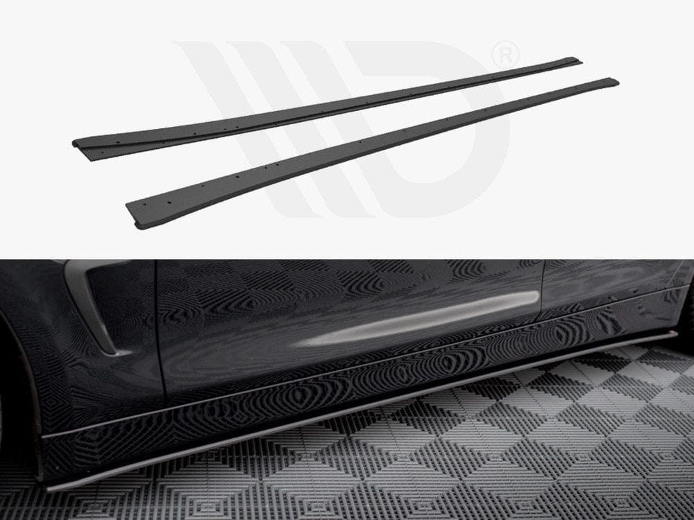 Maxton Design Black Street PRO Side Skirts Diffusers BMW 4 Gran Coupe F36 Maxton Design SR