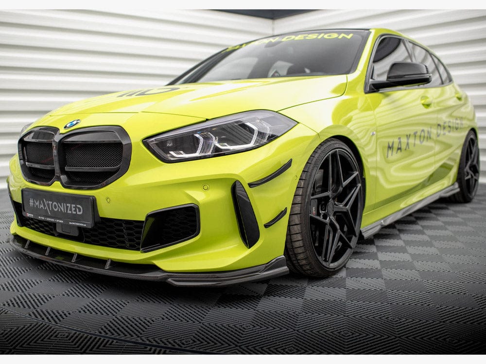Maxton Design Carbon Fiber Front Bumper Wings (Canards) BMW 1 F40 M-Pack / M135i Maxton Design SR