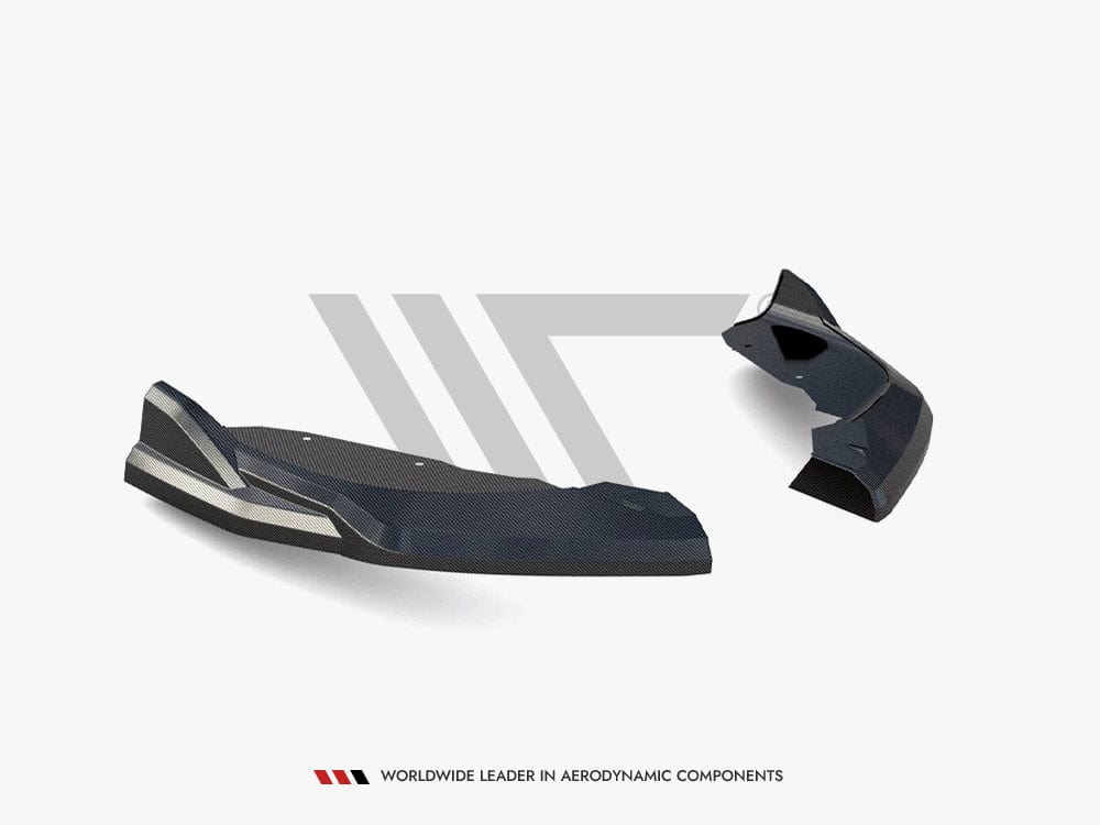 Maxton Design Carbon Fiber Rear Side Splitters BMW 1 F40 M-Pack / M135i Maxton Design SR