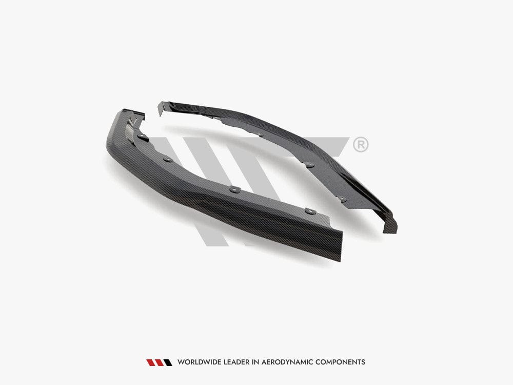 Maxton Design Carbon Fiber Rear Side Splitters BMW M3 G80 Maxton Design SR