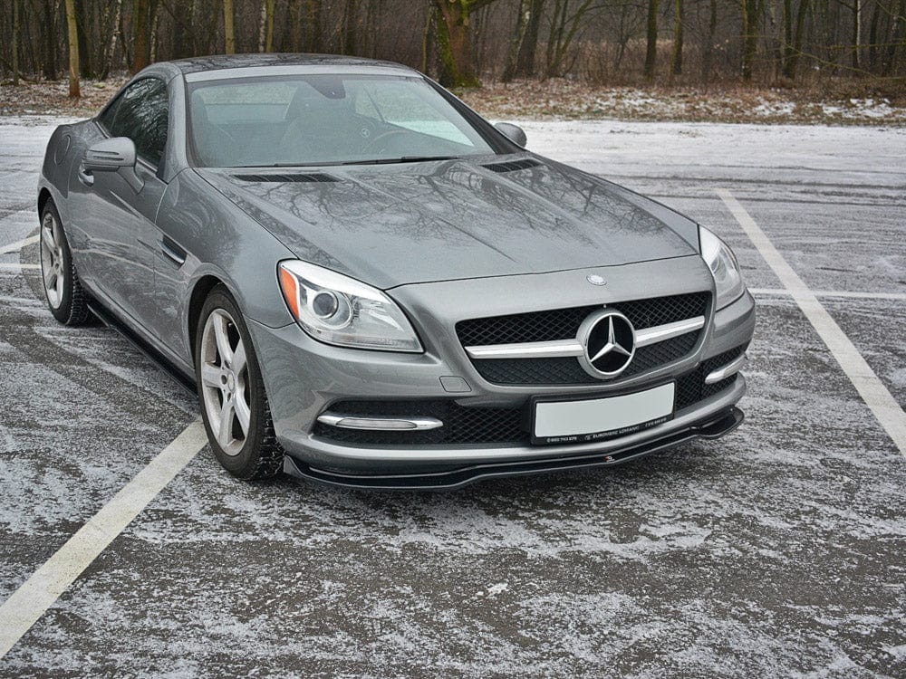 Maxton Design Carbon Look Front Splitter V.1 Mercedes SLK R172 Standard 2011-2015 Maxton Design SR