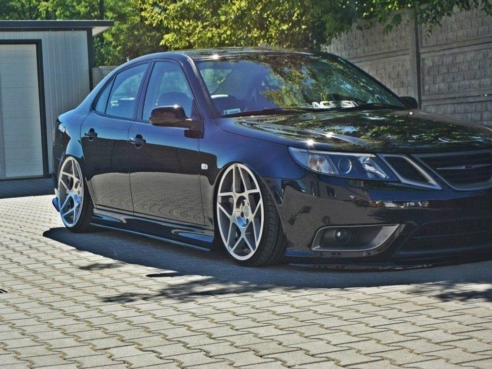 Maxton Design Carbon Look Side Skirts Diffusers SAAB 9-3 Turbo X / Aero Facelift Maxton Design SR