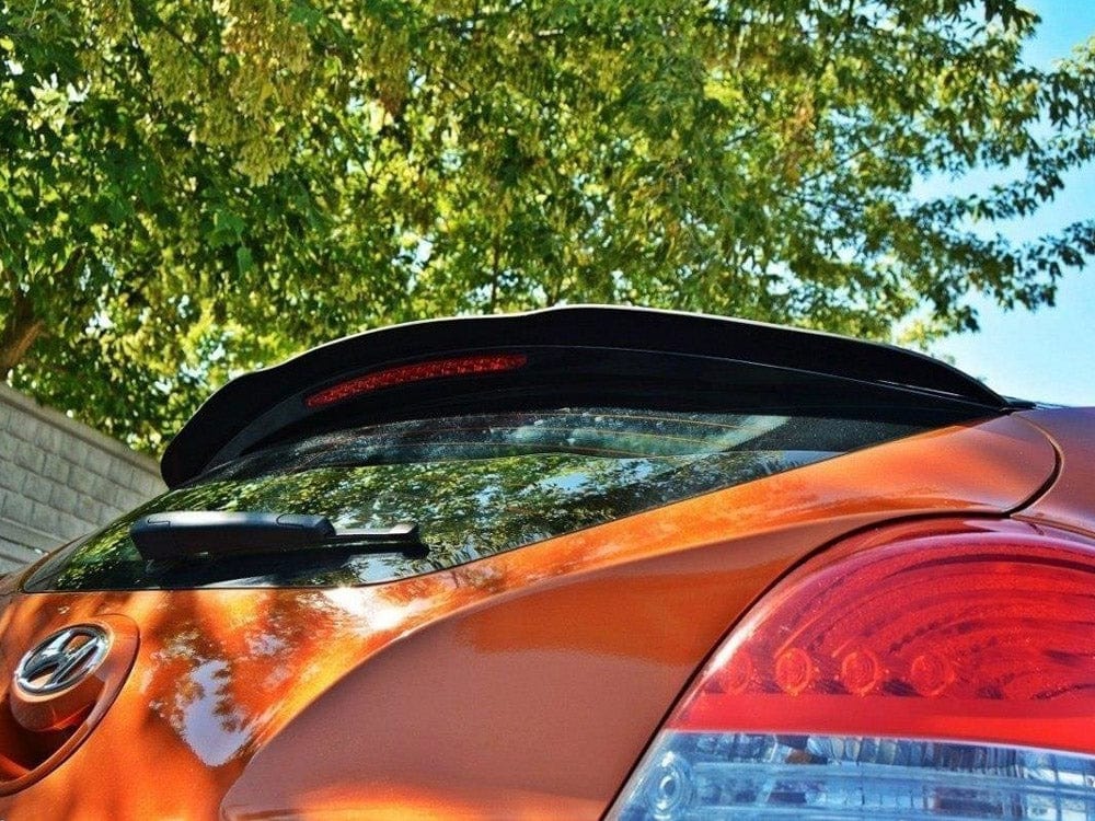 Maxton Design Carbon Look Spoiler CAP Hyundai Veloster Maxton Design SR