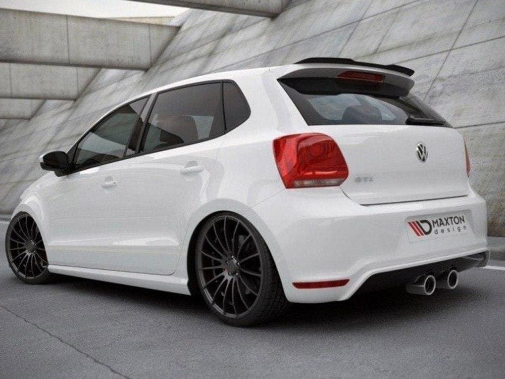 Maxton Design Carbon Look Spoiler Extension VW Polo MK5 GTI / R-line Maxton Design SR