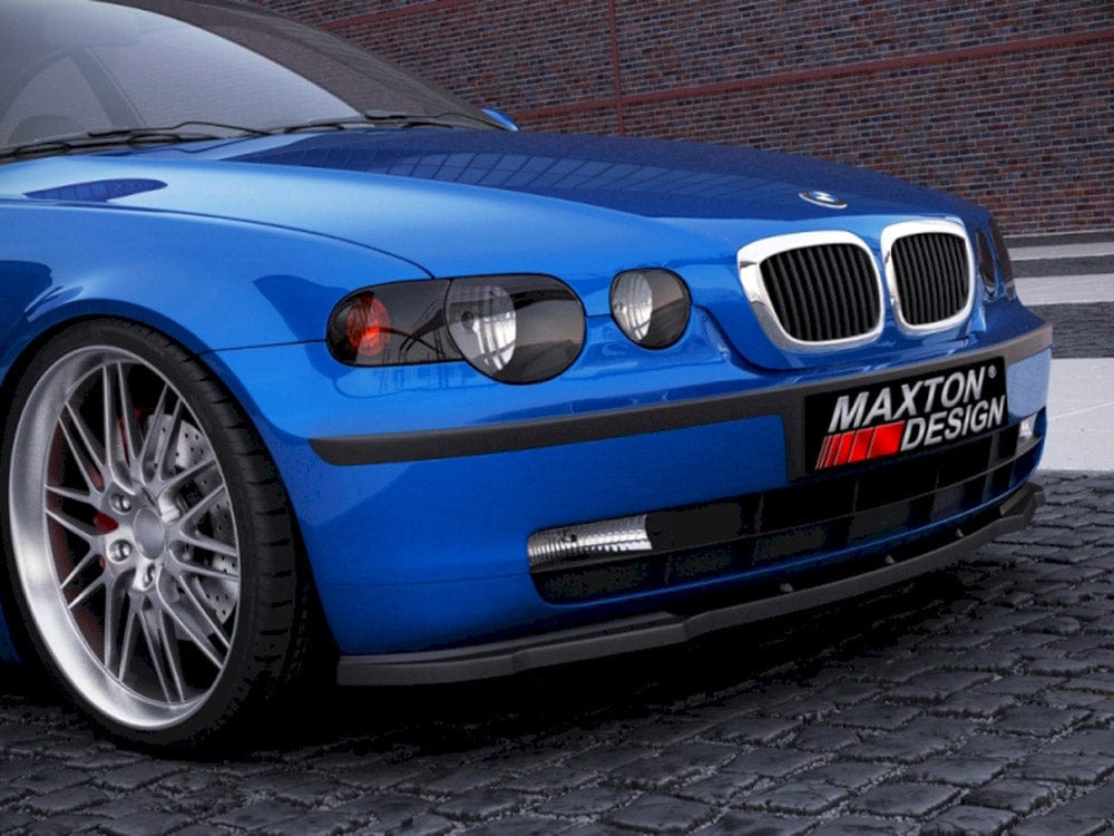 Maxton Design Carbon Look / Yellow Front Splitter Bmw 3 E46 Compact 2000-2004 Maxton Design SR