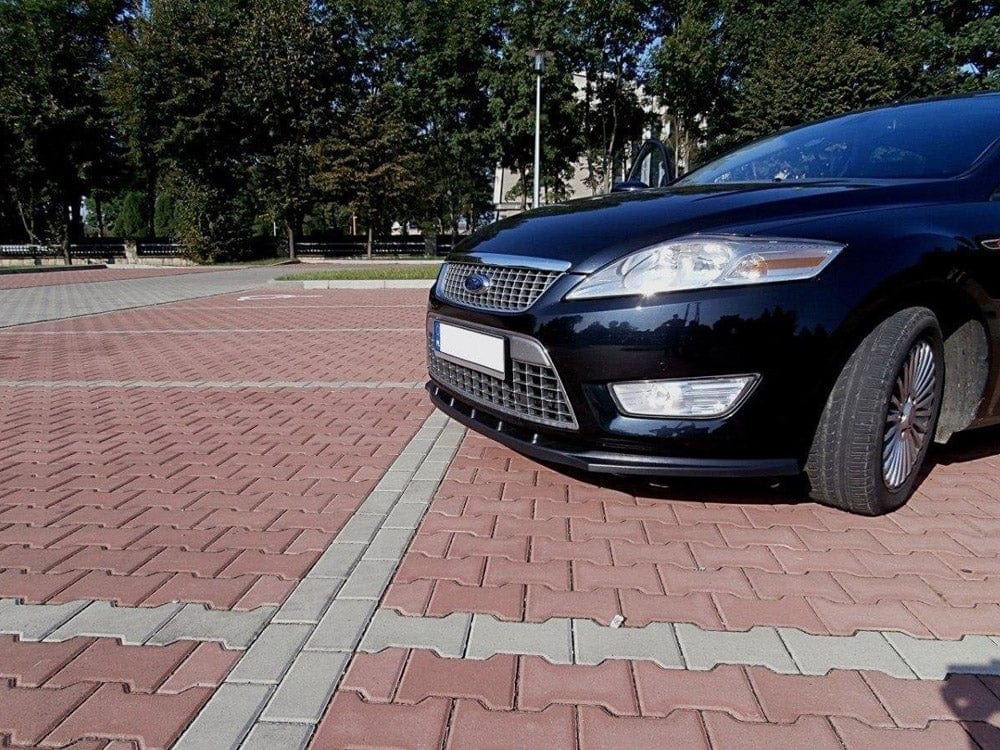 Maxton Design Carbon Look / Yellow Front Splitter Ford Mondeo Mk4 (Preface Model) Maxton Design SR