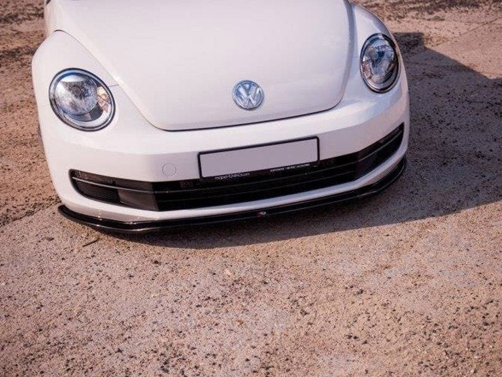 Maxton Design Carbon Look / Yellow Front Splitter V.1 VW Beetle 2011-2015 Maxton Design SR