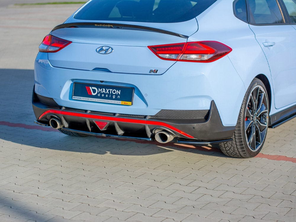 Maxton Design Central Rear Splitter Hyundai I30 Mk3 N Fastback Maxton Design SR