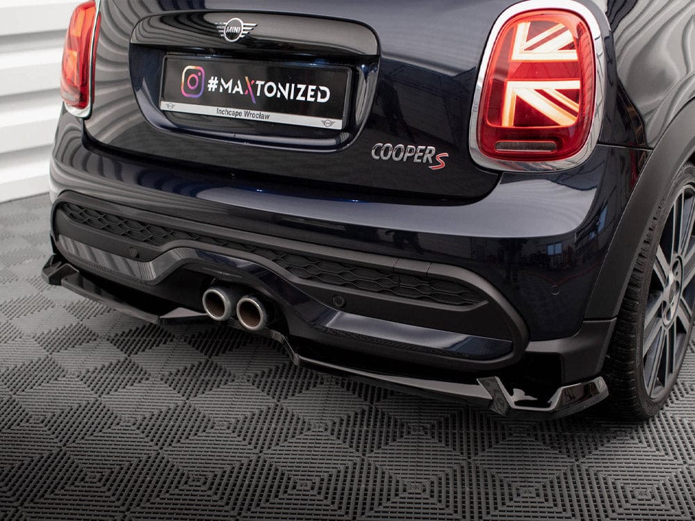 Maxton Design Central Rear Splitter Mini Cooper S F56 Facelift Maxton Design SR