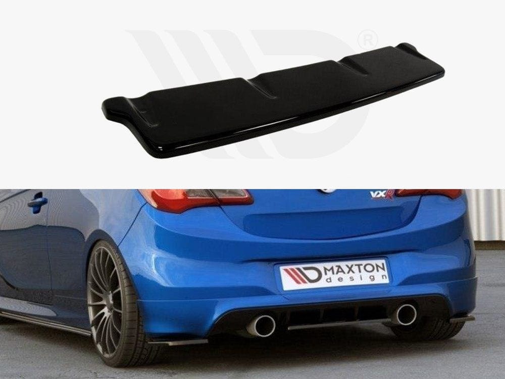 Maxton Design Central Rear Splitter Opel Corsa E OPC / VXR 2015-2019 Maxton Design SR