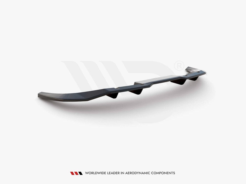 Maxton Design Central Rear Splitter (Vertical Bars) Audi Q3 Sportback S-Line Maxton Design SR