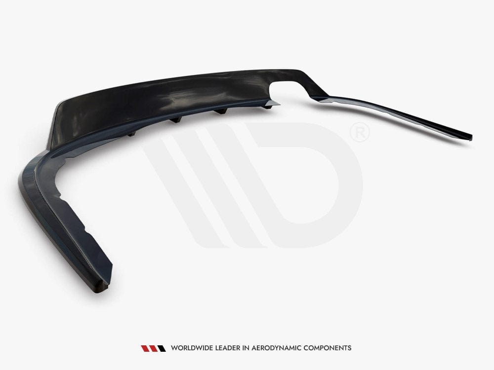 Maxton Design Central Rear Splitter (Vertical Bars) BMW 4 Gran Coupe F36 Maxton Design SR