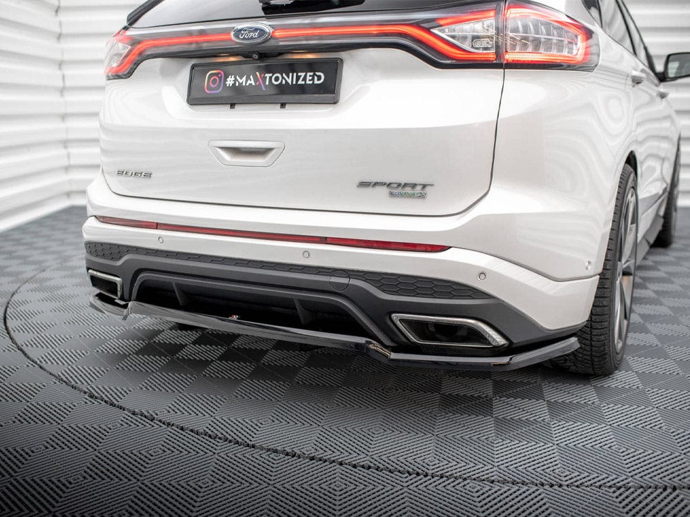 Maxton Design Central Rear Splitter (Vertical Bars) Ford Edge Sport Mk2 Maxton Design SR